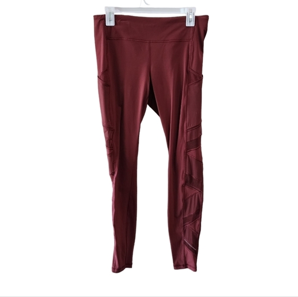 LULULEMON speed up sheer sided leggings 28 in rare discontinued - Picture 1 of 5